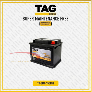 ACCU KERING MOBIL BIRKENS TIPE MF 355LN2 TAG NEW FORTUNER BENSIN SRZ 2015-2020/NEW INNOVA REBORN BENSIN 2016-2020/ZENIX 2023-ON/NEW HILUX BENSIN